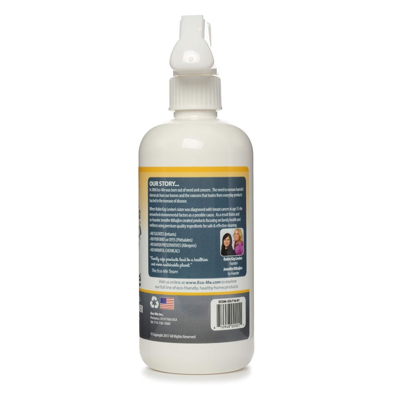 eco me EcoMe Stainless Steel Polish, Multi-Surface Cleaner, Lemon Fresh, 16 oz - Image 1